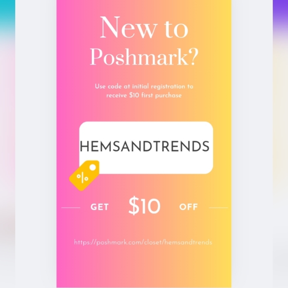 $10 Off ANY CLOSET NOW!!! READ FOR REFERRAL CODE & INSTRUCTIONS